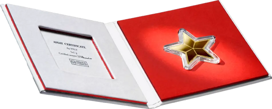 5 x 1 gr Combibar Stella Oro Valcambi con Scatola