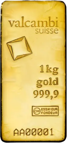 1 Kg Lingotto d'Oro | Valcambi