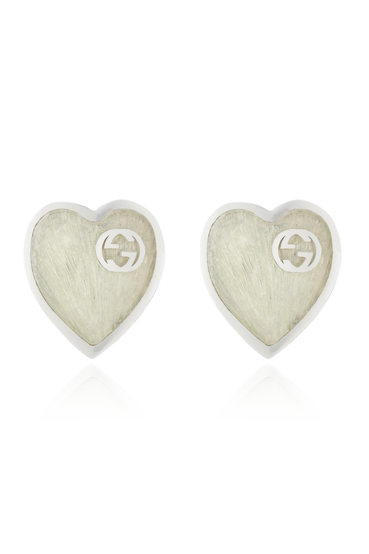 Gucci Orecchini Silver con logo