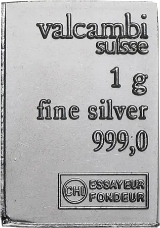 Valcambi Lingottini d'Argento 999