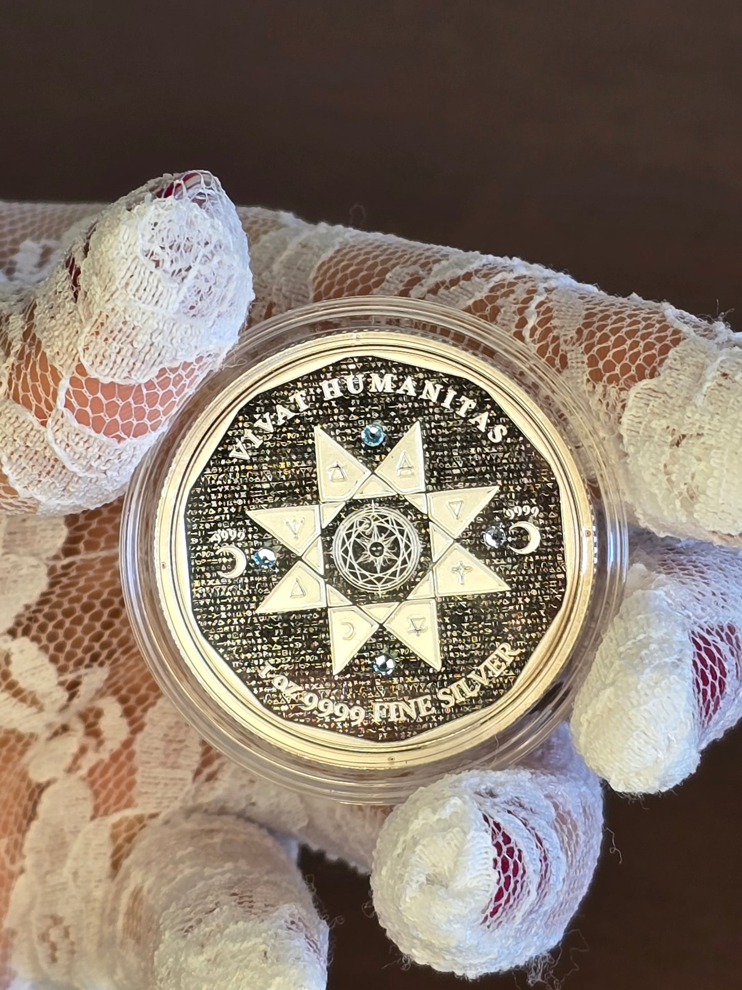 Vivat Humanitas 1 oncia Argento - tiratura limitata