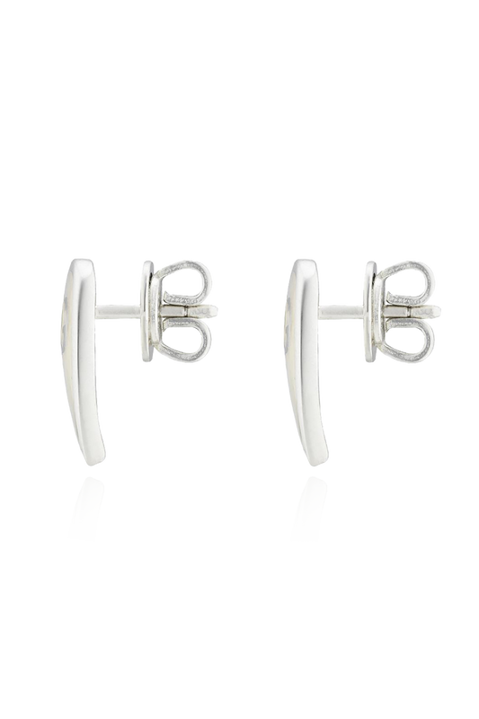 Gucci Orecchini Silver con logo