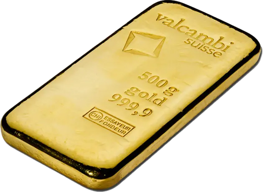 500 gr Lingotto d'Oro Colato Valcambi