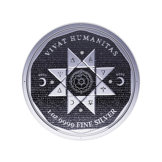 Vivat Humanitas 1 oncia Argento - tiratura limitata